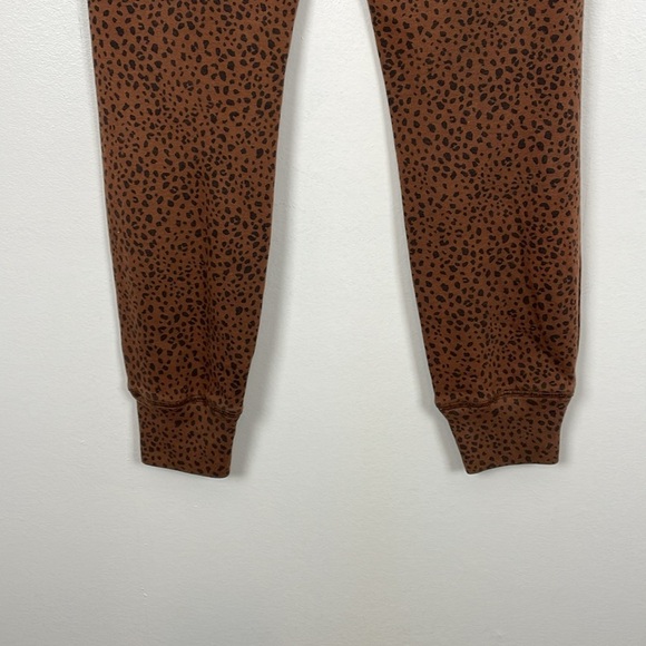 Abercrombie & Fitch Sweatpants Womens Small Animal Print 2 Pocket Elastic Waist - Picture 5 of 8